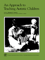 An Approach to Teaching Autistic Children: Pergamon International Library of Science, Technology, Engineering and Social Studies