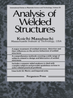 Analysis of Welded Structures: Residual Stresses, Distortion, and Their Consequences