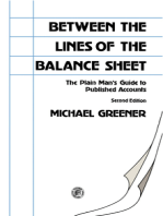 Between the Lines of the Balance Sheet