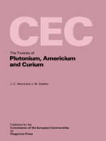 The Toxicity of Plutonium, Americium and Curium: A Report Prepared Under Contract for the Commission of the European Communities Within Its Research and Development Programme on Plutonium Recycling in Light Water Reactors