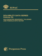 Halogenated Benzenes, Toluenes and Phenols with Water: Solubility Data Series