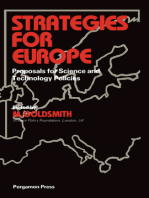 Strategies for Europe: Proposals for Science and Technology Policies