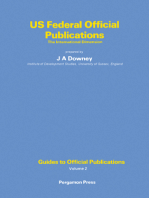 US Federal Official Publications: The International Dimension