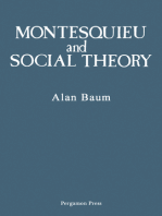 Montesquieu and Social Theory