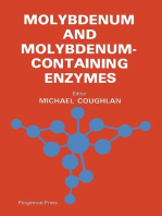 Molybdenum and Molybdenum-Containing Enzymes