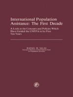 International Population Assistance: The First Decade: A Look at the Concepts and Policies Which Have Guided the UNFPA in its First Ten Years