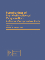 Functioning of the Multinational Corporation: A Global Comparative Study