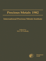 Precious Metals 1982: Proceedings of the Sixth International Precious Metals Institute Conference, Held in Newport Beach, California, June 7 - 11, 1982