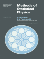 Methods of Statistical Physics: International Series in Natural Philosophy