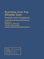 Business and the Middle East: Threats and Prospects