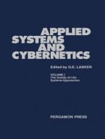 The Quality of Life: Systems Approaches: Proceedings of the International Congress on Applied Systems Research and Cybernetics