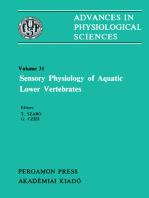 Sensory Physiology of Aquatic Lower Vertebrates: Satellite Symposium of the 28th International Congress of Physiological Sciences, Keszthely, Hungary, 1980