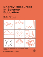 Energy Resources in Science Education: Science and Technology Education and Future Human Needs