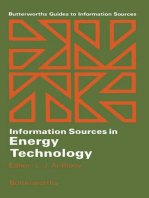Information Sources in Energy Technology: Butterworths Guides to Information Sources