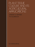 Plant Tissue Culture and Its Agricultural Applications: Proceedings of Previous Easter Schools in Agricultural Science, Published by Butterworths, London