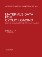 Materials Data for Cyclic Loading: Aluminium and Titanium Alloys