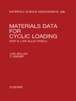 Materials Data for Cyclic Loading: Low-Alloy Steels