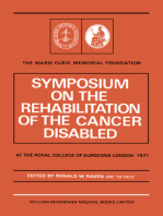 Symposium on the Rehabilitation of the Cancer Disabled: At the Royal College of Surgeons of England, Lincoln's Inn Fields, London