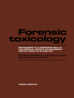 Forensic Toxicology: Proceedings of a Symposium Held at the Chemical Defence Establishment, Porton Down, 29-30 June 1972