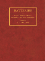 Batteries 2: Research and Development in Non-Mechanical Electrical Power Sources