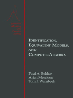 Identification, Equivalent Models, and Computer Algebra: Statistical Modeling and Decision Science
