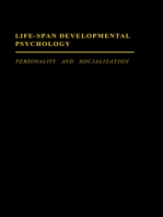 Life-Span Developmental Psychology: Personality and Socialization