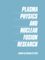 Plasma Physics and Nuclear Fusion Research