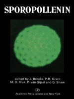 Sporopollenin: Proceedings of a Symposium Held at the Geology Department, Imperial College, London, 23–25 September, 1970