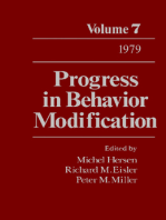 Progress in Behavior Modification: Volume 7