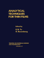 Analytical Techniques for Thin Films: Treatise on Materials Science and Technology, Vol. 27