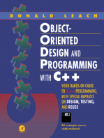 Object-Oriented Design and Programming with C++: Your Hands-On Guide to C++ Programming, with Special Emphasis on Design, Testing, and Reuse