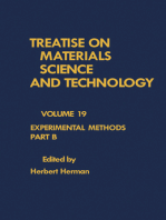 Experimental Methods: Treatise on Materials Science and Technology, Vol. 19