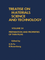 Preparation and Properties of Thin Films: Treatise on Materials Science and Technology, Vol. 24