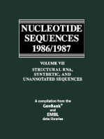 Structural RNA, Synthetic, and Unannotated Sequences: A Compilation from the GenBank® and EMBL data libraries