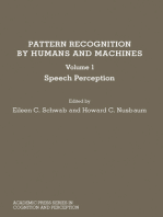Pattern Recognition by Humans and Machines: Speech Perception