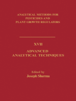 Advanced Analytical Techniques: Analytical Methods for Pesticides and Plant Growth Regulators, Vol. 17