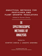 Spectroscopic Methods of Analysis: Analytical Methods for Pesticides and Plant Growth Regulators, Vol. 9