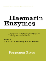 Haematin Enzymes: A Symposium of the International Union of Biochemistry Organized by the Australian Academy of Science Canberra