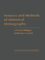 Sources and Methods of Historical Demography: Studies in Social Discontinuity