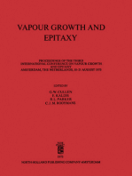 Vapour Growth and Epitaxy: Proceedings of the Third International Conference on Vapour Growth and Epitaxy, Amsterdam, The Netherlands, 18–21 August 1975