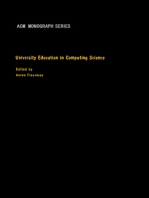 University Education in Computing Science: Proceedings of a Conference on Graduate Academic and Related Research Programs in Computing Science, Held at the State University of New York at Stony Brook, June 1967