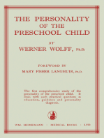 The Personality of the Preschool Child: The Child's Search for His Self