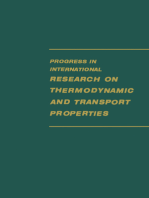 Progress in International Research on Thermodynamic and Transport Properties
