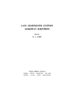 Late Eighteenth Century European Scientists: Volume 2
