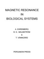 Magnetic Resonance in Biological Systems: Proceedings of the Second International Conference Held at the Wenner-Gren Center, Stockholm, June 1966