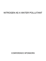 Proceedings of the Conference on Nitrogen as a Water Pollutant: Volume 8.4