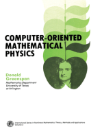 Computer-Oriented Mathematical Physics