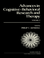 Advances in Cognitive—Behavioral Research and Therapy: Volume 3