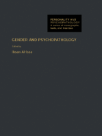Gender and Psychopathology