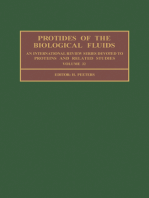 Protides of the Biological Fluids: Proceedings of the Thirty-Second Colloquium, 1984